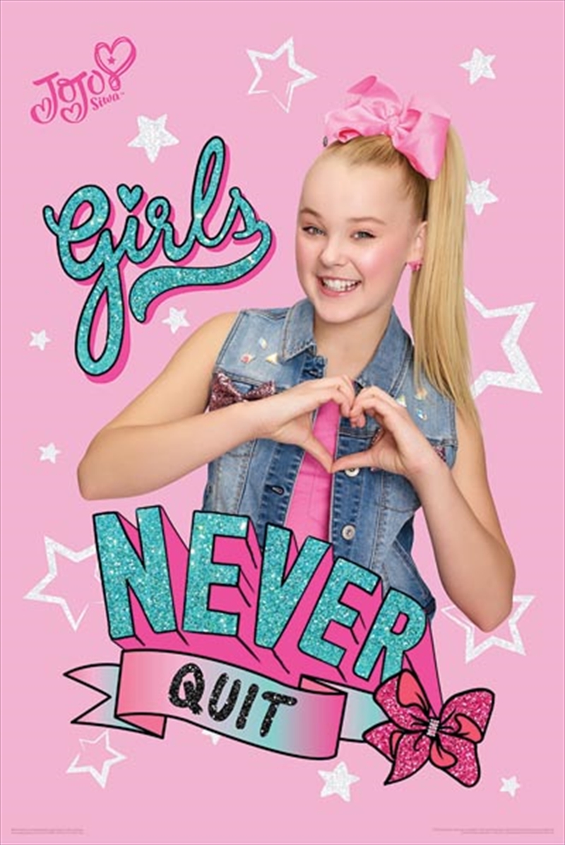 JoJo Siwa - Never Give Up/Product Detail/Posters & Prints