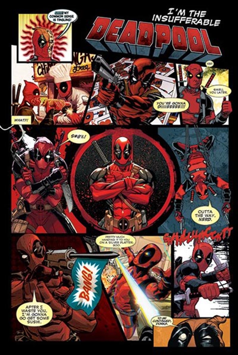 Marvel Comics - Deadpool Panels/Product Detail/Posters & Prints