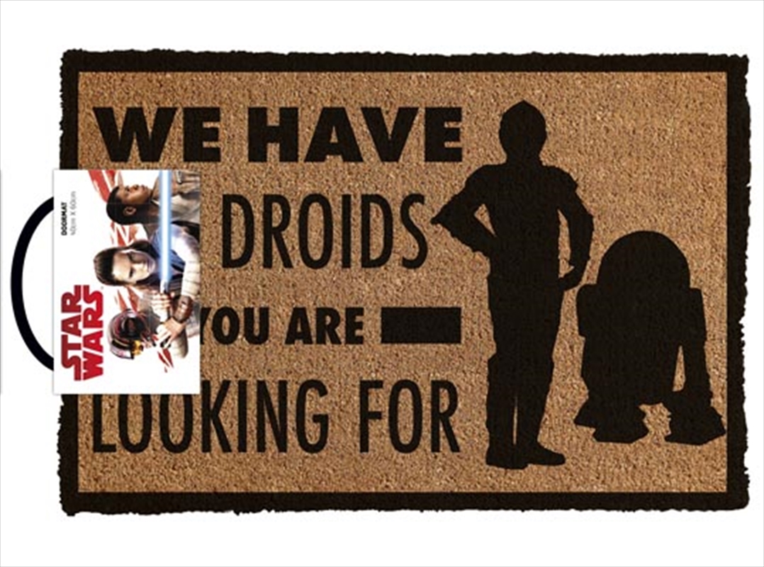 Star Wars Classic - We Have The Droids/Product Detail/Doormats