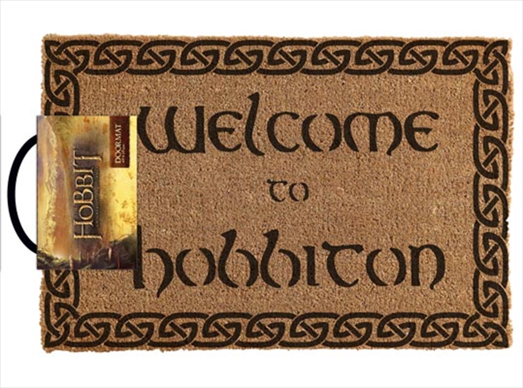 The Hobbit - Welcome To Hobbitton/Product Detail/Doormats