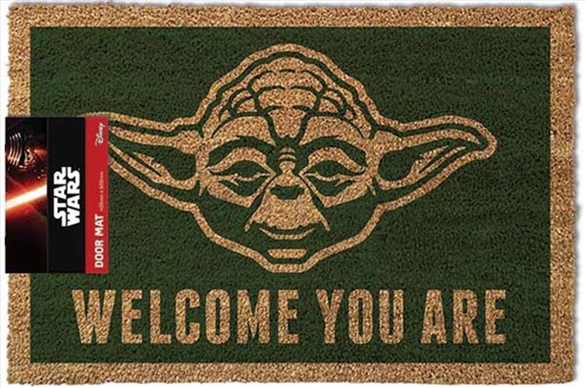 Star Wars Classic - Yoda Welcome You Are/Product Detail/Doormats