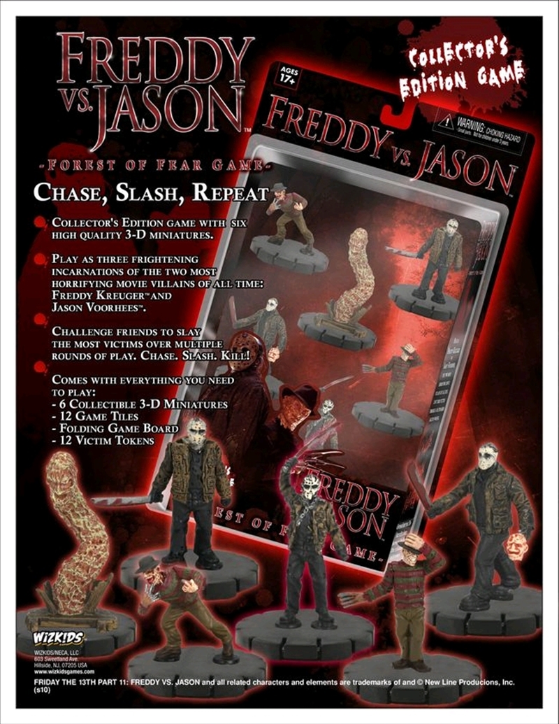 Heroclix - Freddy Vs Jason Forest of Fear Game/Product Detail/Figurines