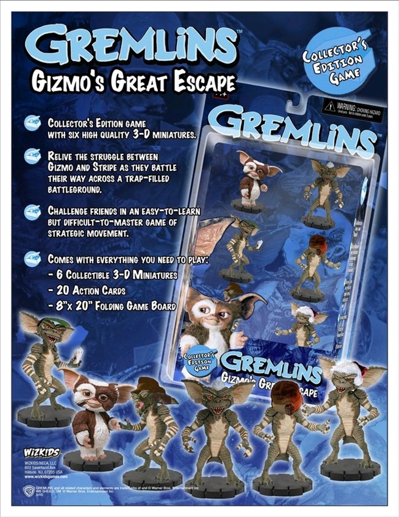 Heroclix - Gremlins Gizmo's Great Escape Game/Product Detail/Figurines