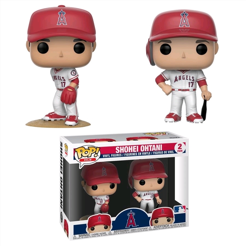 Major League Baseball: Los Angeles Angels - Shohei Ohtani Pop! Vinyl 2-pack/Product Detail/Sport