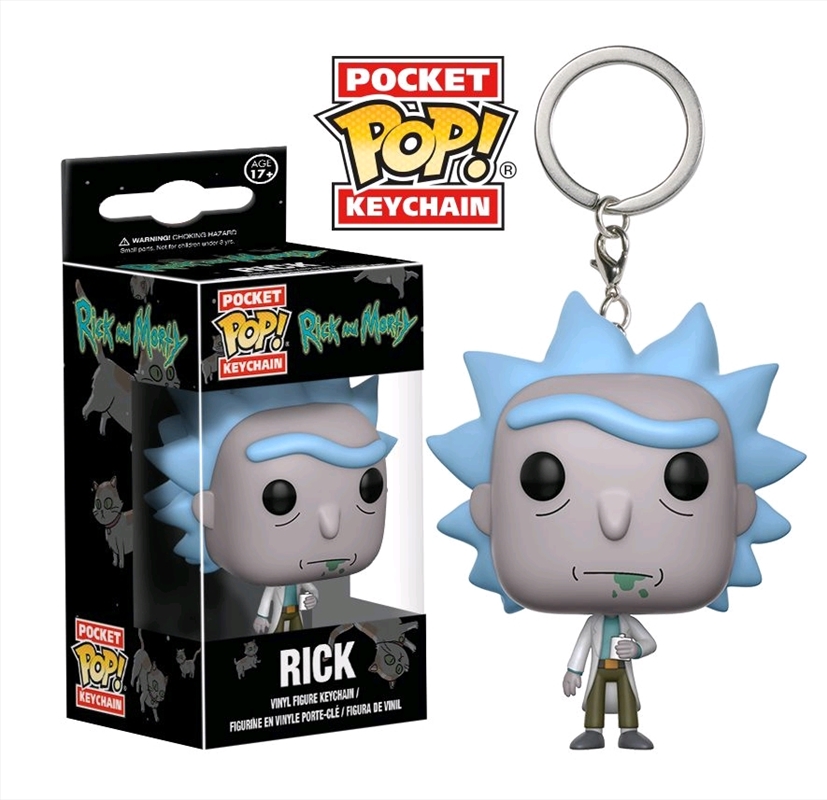 Rick and Morty - Rick Pocket Pop! Keychain/Product Detail/TV