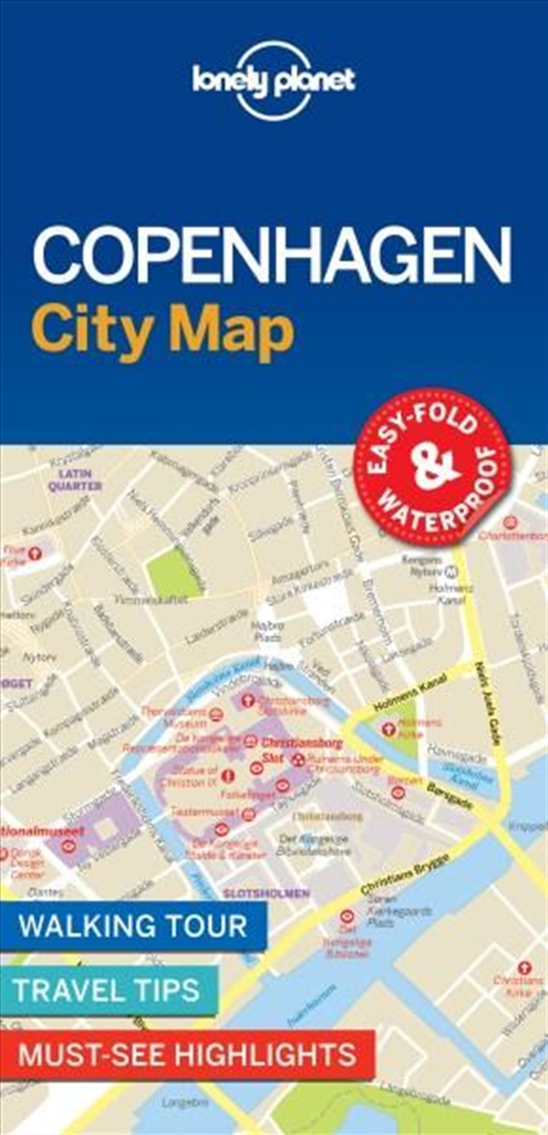 Lonely Planet - Copenhagen City Map/Product Detail/Travel & Holidays