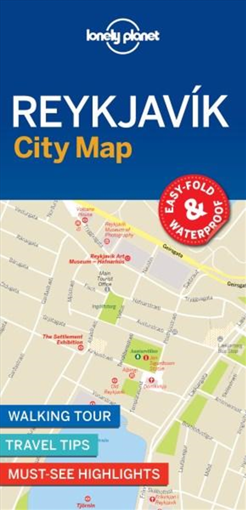 Lonely Planet - Reykjavik City Map/Product Detail/Travel & Holidays