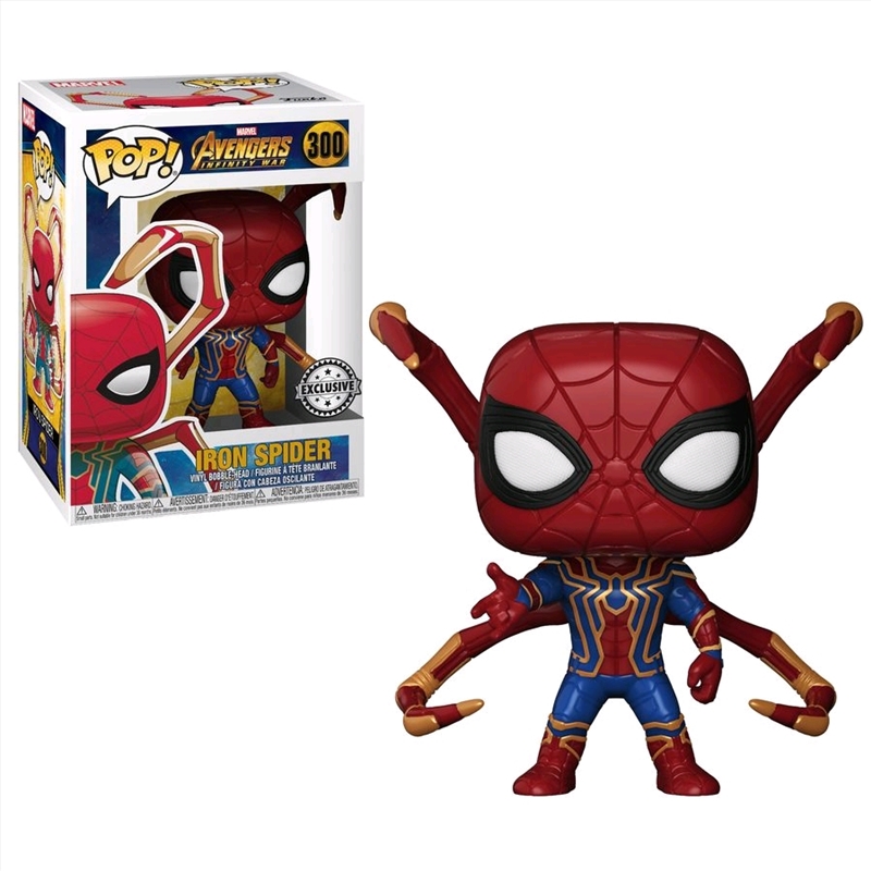 Iron Spider US Exclusive Pop! Vinyl/Product Detail/Movies