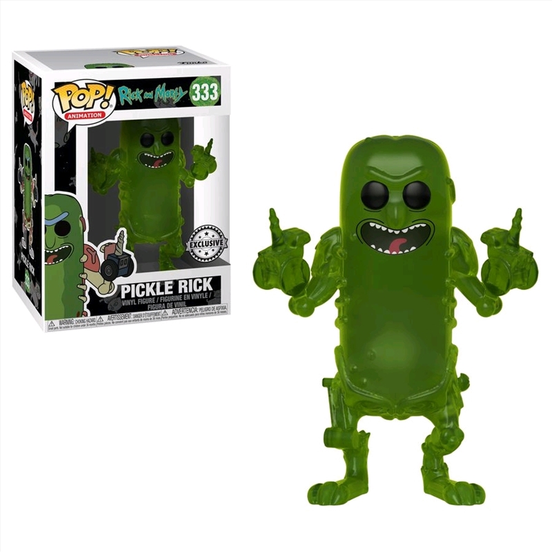 Pickle Rick Translucent/Product Detail/TV