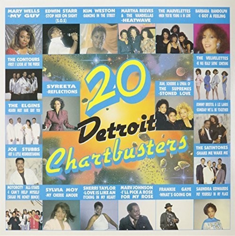 20 Detroit Chartbusters/Product Detail/Rap/Hip-Hop/RnB