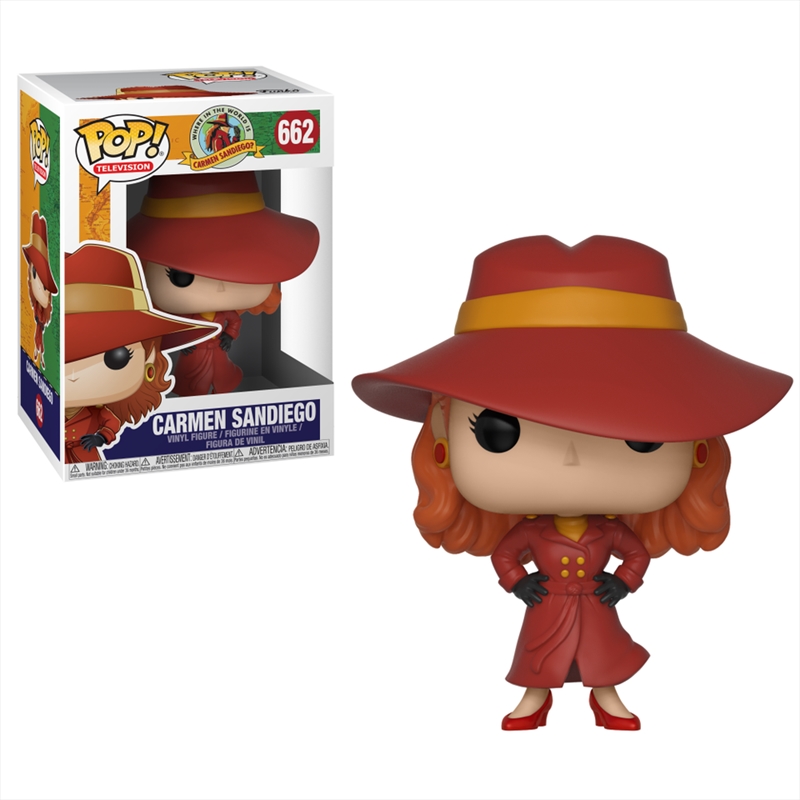 Carmen Sandiego - Carmen Sandiego Pop! Vinyl/Product Detail/TV