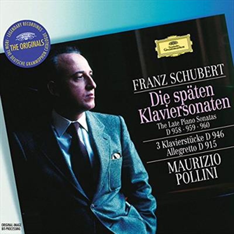 Schubert: Late Piano Sonatas D 958, 959 & 960; 3 Piano Pieces D 946; Allegretto D 915/Product Detail/Instrumental