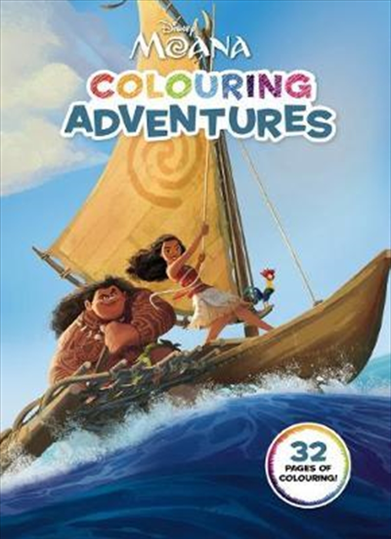 Disney: Moana Colouring Adventures/Product Detail/Kids Colouring