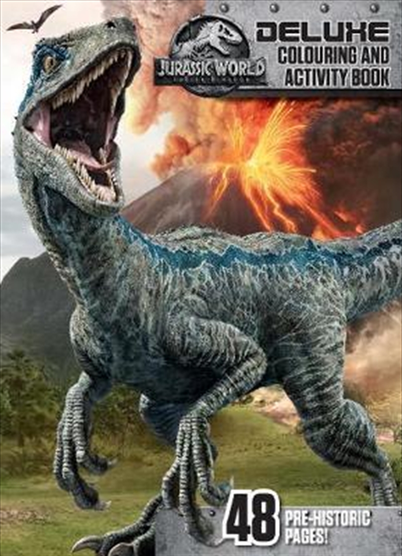 Jurassic World: Fallen Kingdom Deluxe Colouring and Activity Book/Product Detail/Kids Colouring
