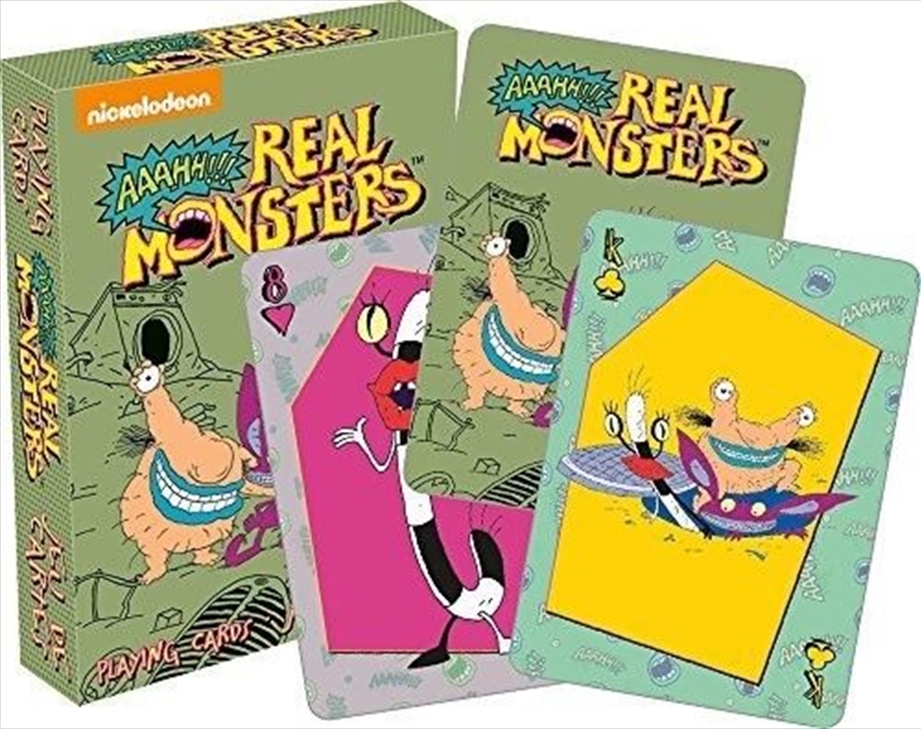 Nickelodeon – Aaahh!!! Real Monsters Playing Cards/Product Detail/Card Games
