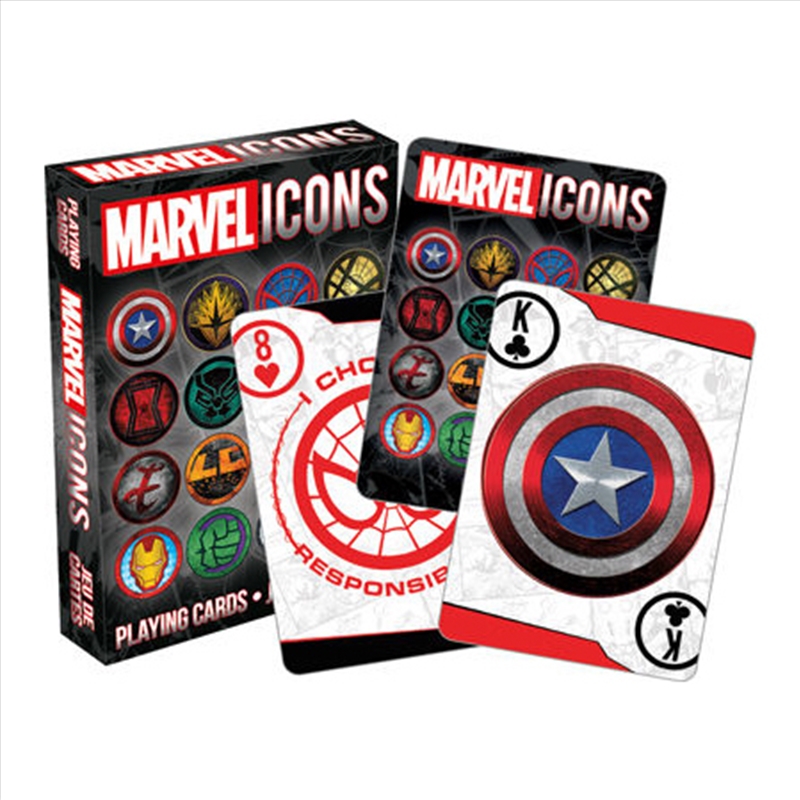 Marvel - Icons Playing Cards/Product Detail/Card Games