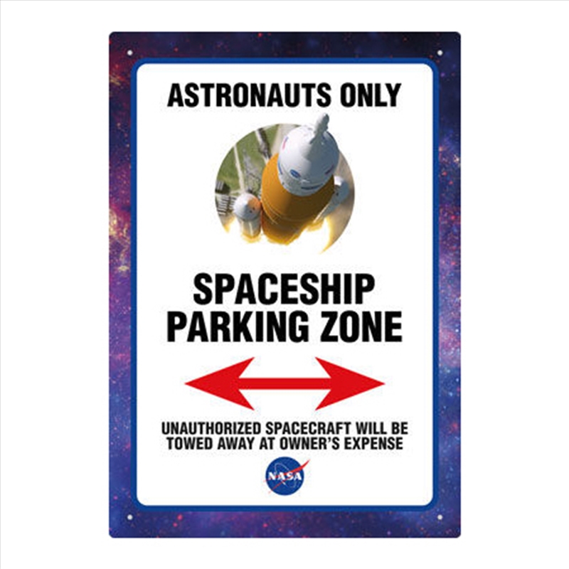 NASA – Astronaut Parking Tin Sign/Product Detail/Posters & Prints