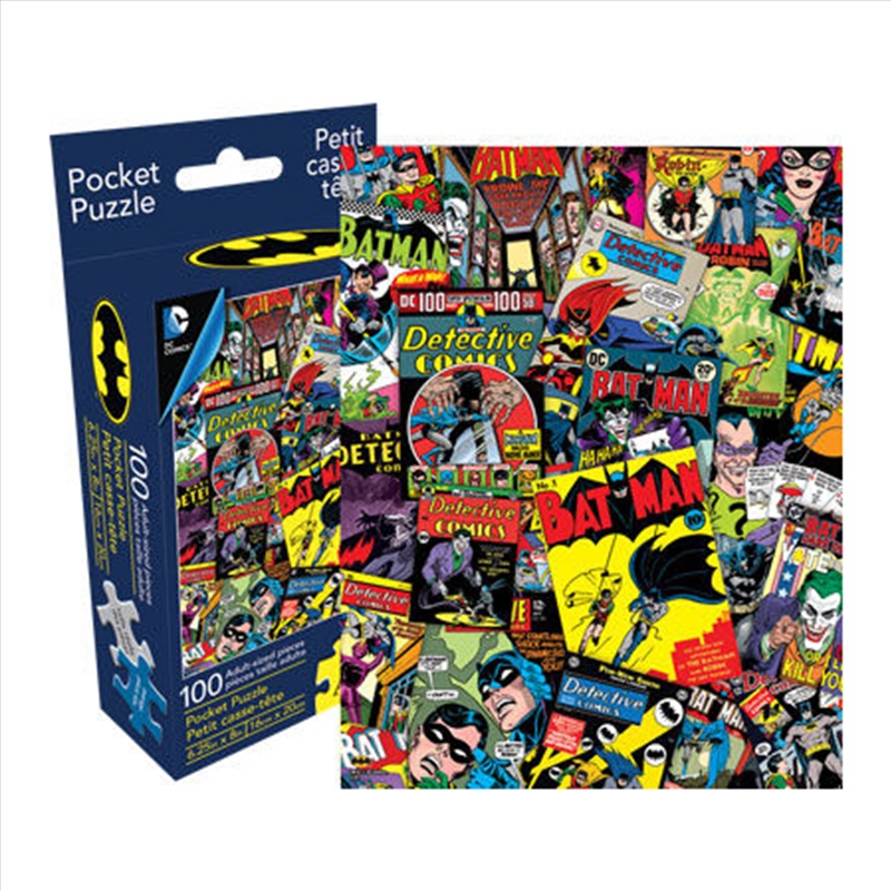 DC Comics - Batman Retro Collage 100pcs Pocket Puzzle/Product Detail/Film and TV