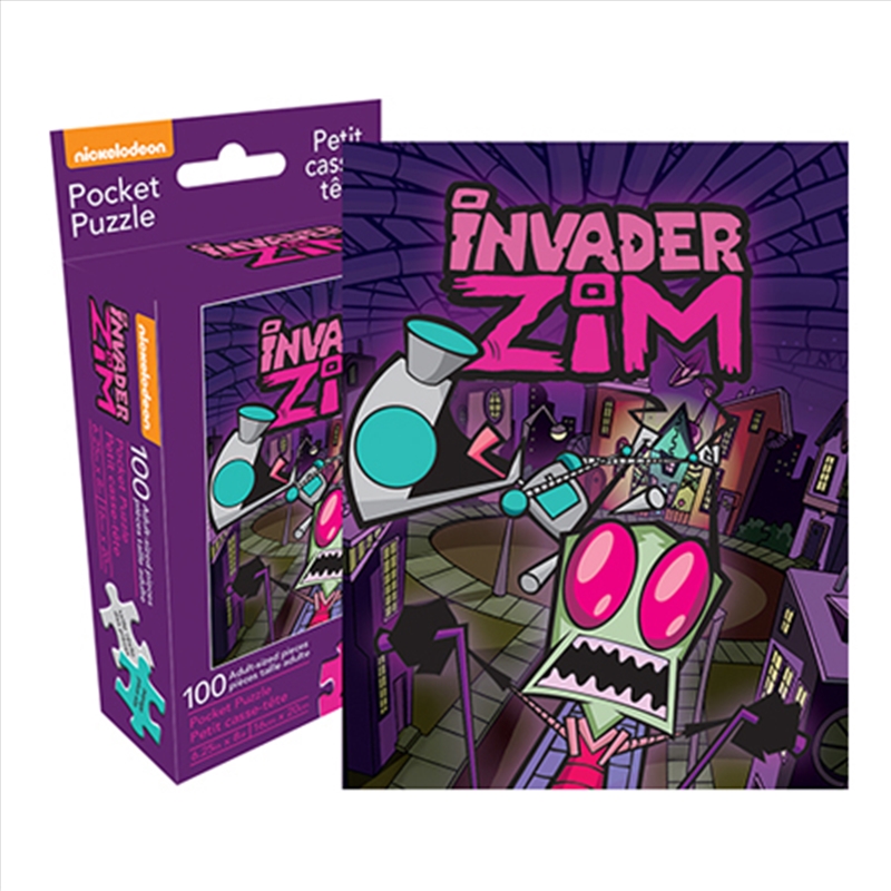 Nickelodeon - Invader Zim 100pc Pocket Puzzle/Product Detail/Film and TV