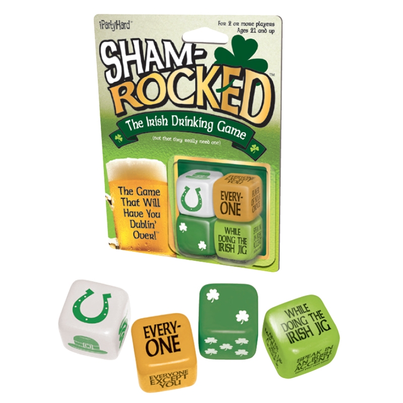 iPartyHard – Shamrocked Dice Game/Product Detail/Dice Games