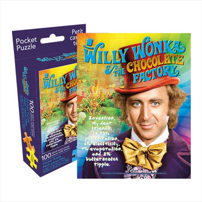 Willy Wonka 100pc Pocket Puzzle/Product Detail/Film and TV