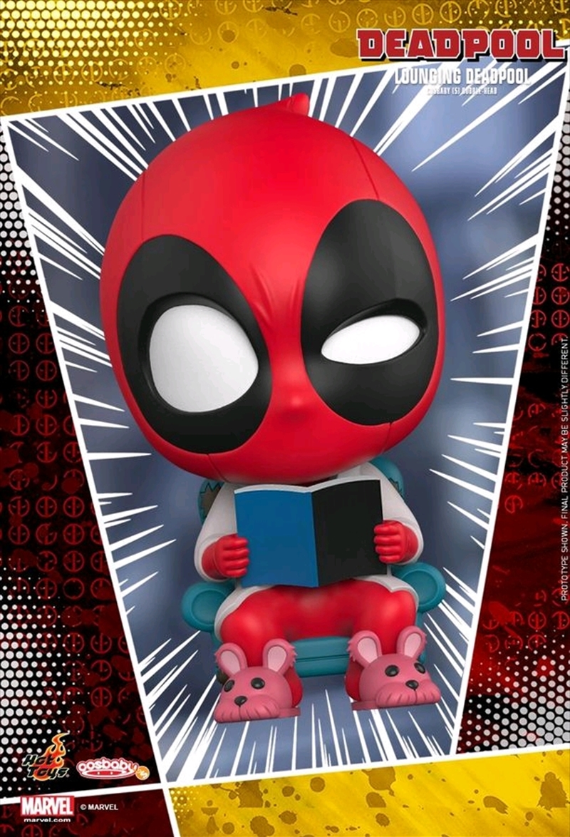 Deadpool - Lounging Deadpool Cosbaby/Product Detail/Figurines