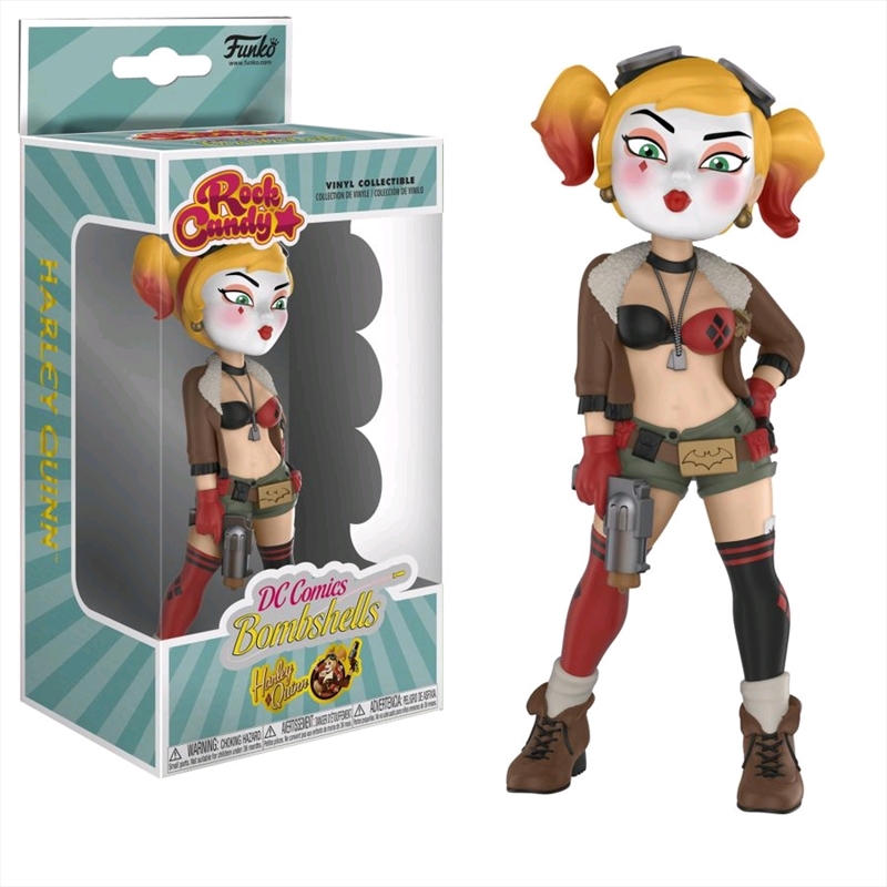 DC Bombshells - Harley Quinn Rock Candy/Product Detail/Funko Collections