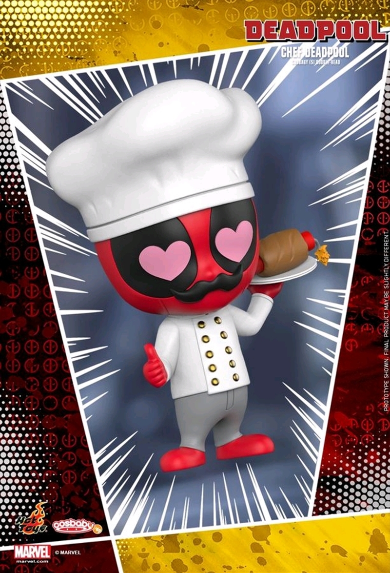 Deadpool - Chef Deadpool Cosbaby/Product Detail/Figurines
