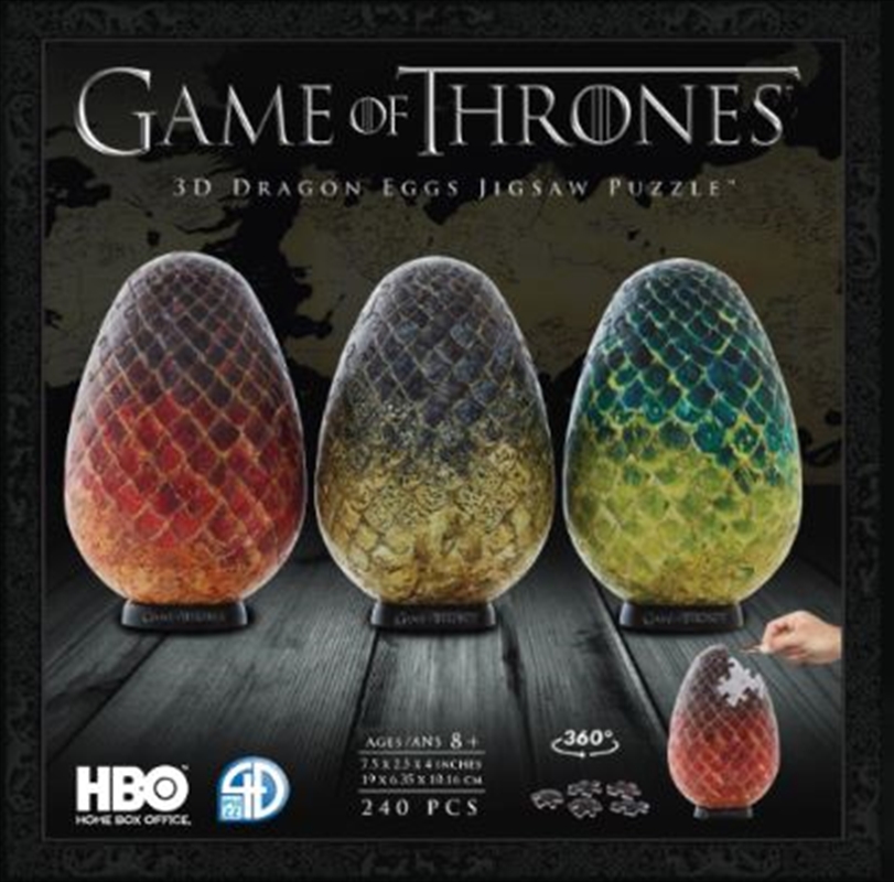 Game of Thrones 3D Puzzle Dragon Egg - Single/Product Detail/Film and TV