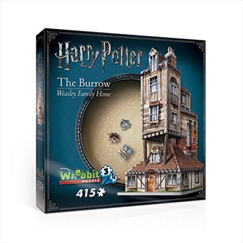 Harry Potter: 3D Puzzle: The Burrow | Merchandise