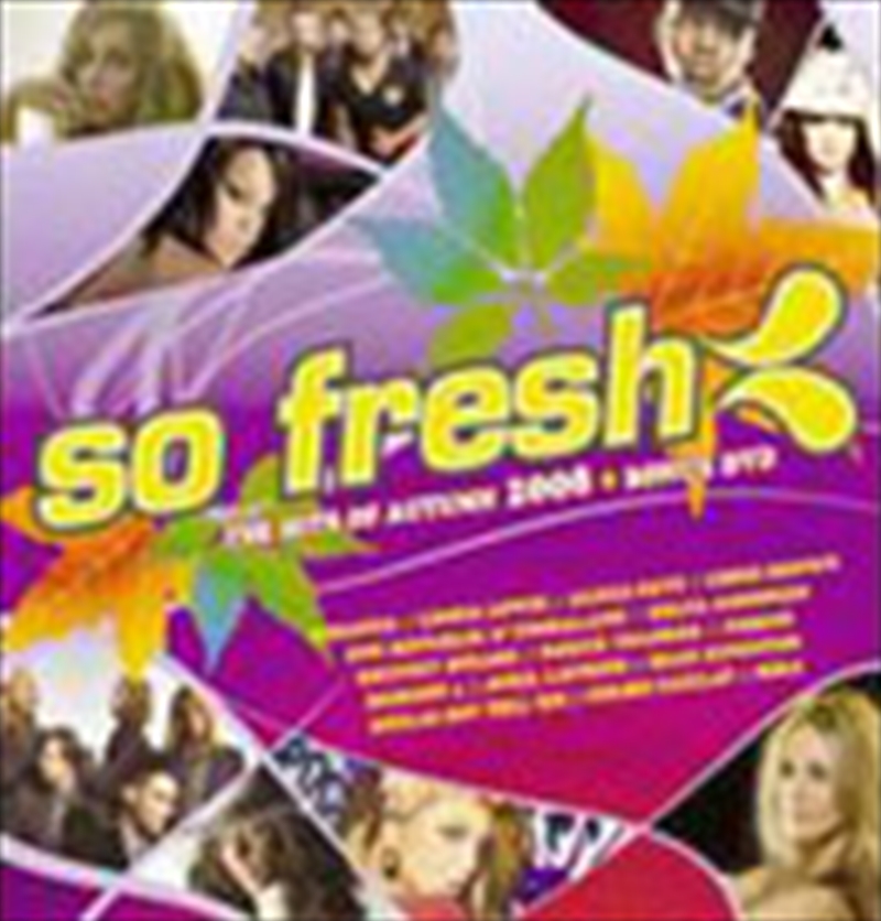 So Fresh Best Of Autumn 2008 CD/Product Detail/Rock/Pop