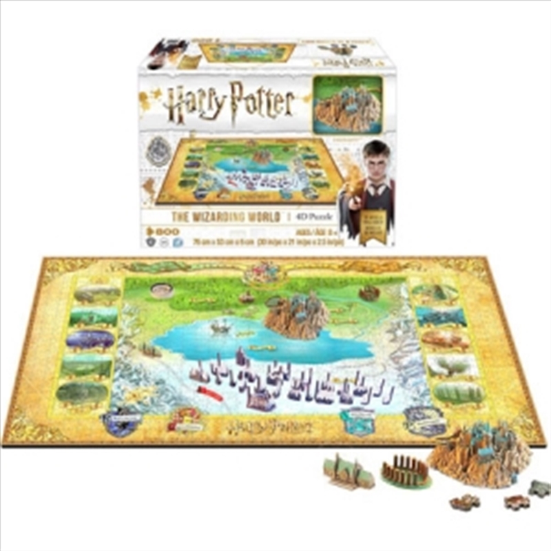 Harry Potter - 4D Large Puzzle - The Wizarding World/Product Detail/Film and TV