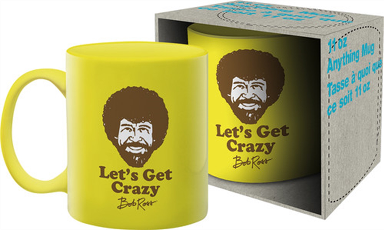 Bob Ross Crazy 11oz Mug/Product Detail/Mugs