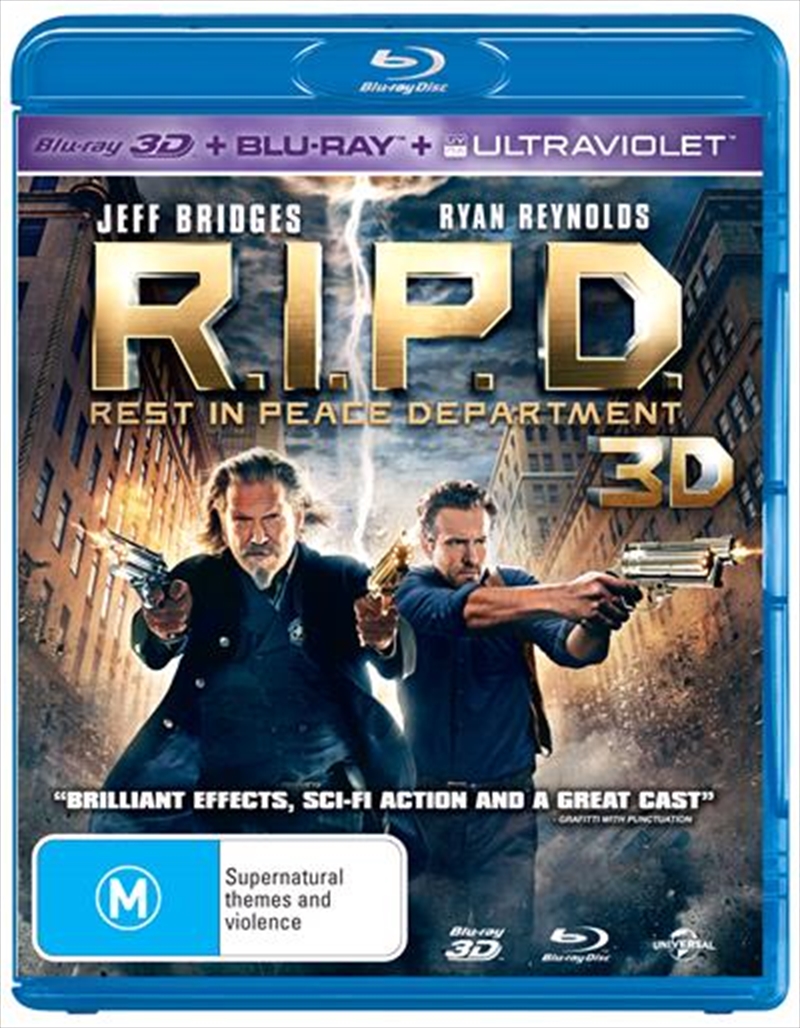 R.I.P.D.  3D + 2D Blu-ray + UV/Product Detail/Thriller