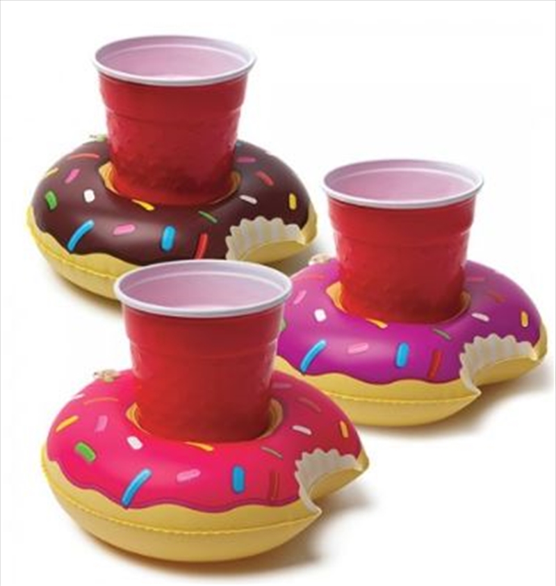 BigMouth Pool Party Beverage Boats (Donuts) | Miscellaneous