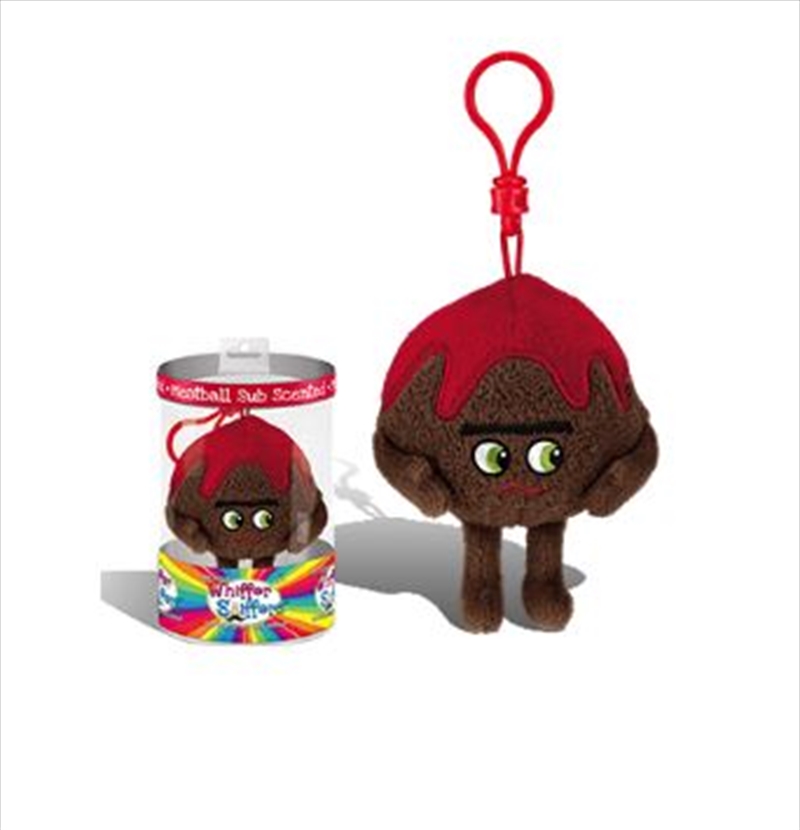 Whiffer Sniffers™ ‘Meatball Paul’ Meatball Sub Scented Backpack Clip/Product Detail/Keyrings