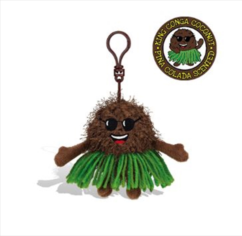 Whiffer Sniffers™ King Conga Coconut Backpack Clip | Toy