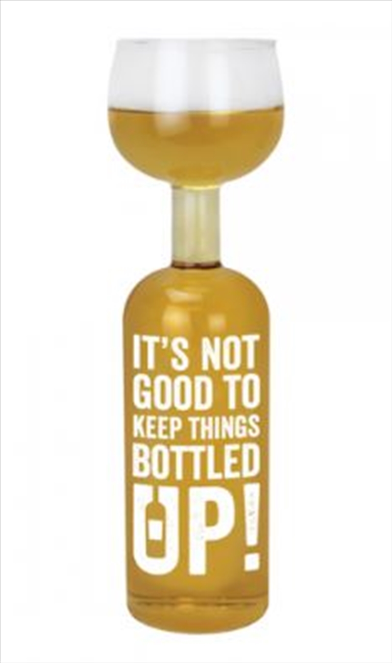 BigMouth The Bottled Up Wine Bottle Glass/Product Detail/Wine