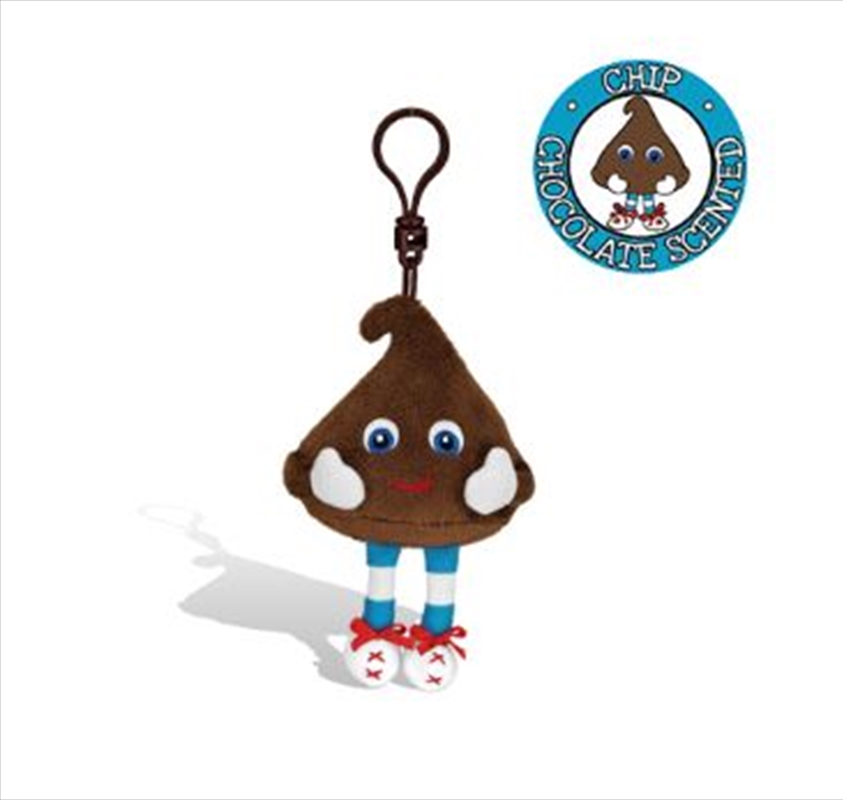 Whiffer Sniffers™ ‘Chip’ Chocolate Chip Backpack Clip/Product Detail/Keyrings