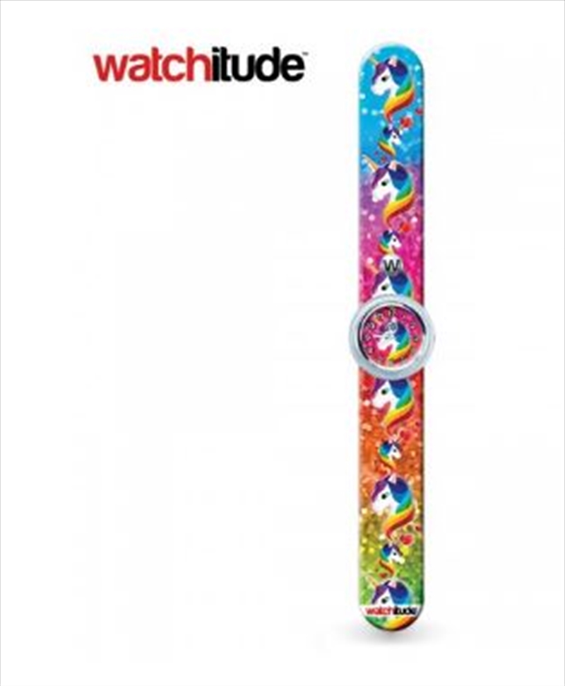 Watchitude #432 – Rainbow Unicorns Slap Watch/Product Detail/Jewellery