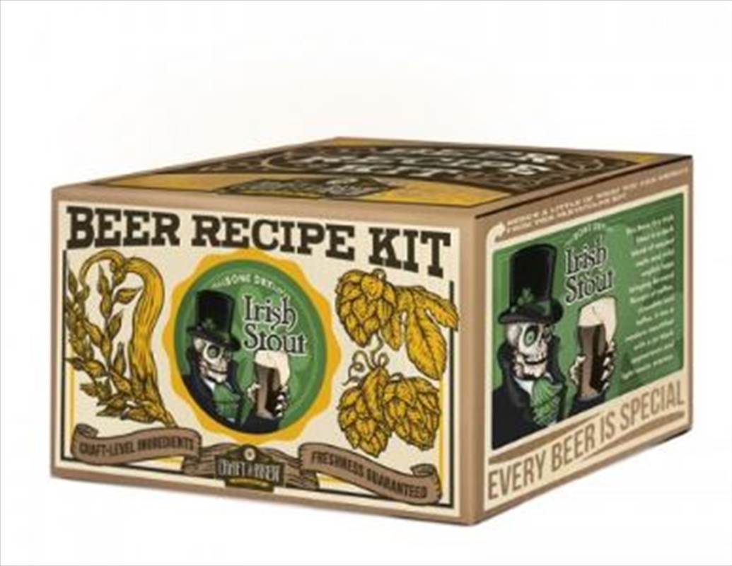 Craft A Brew – Bone Dry Irish Stout Beer Recipe Refill Kit/Product Detail/Beer