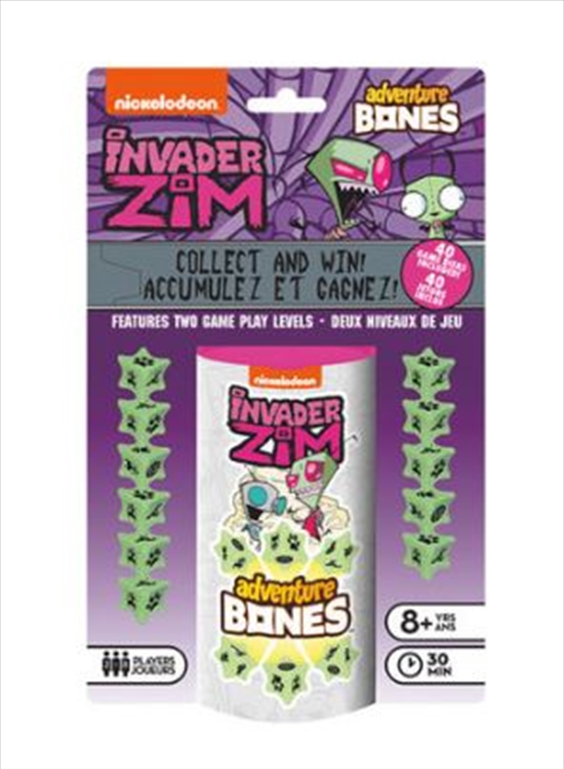 Nickelodeon – Invader Zim Adventure Bones Dice Game | Merchandise