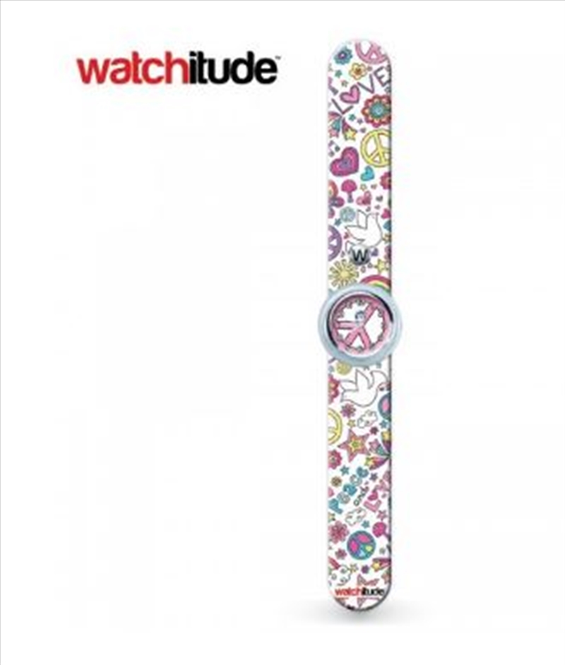 Watchitude #368 – Flower Power Slap Watch/Product Detail/Watches