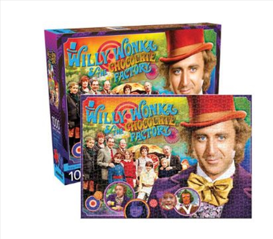 Willy Wonka Collage 1000 Piece Puzzle/Product Detail/Film and TV