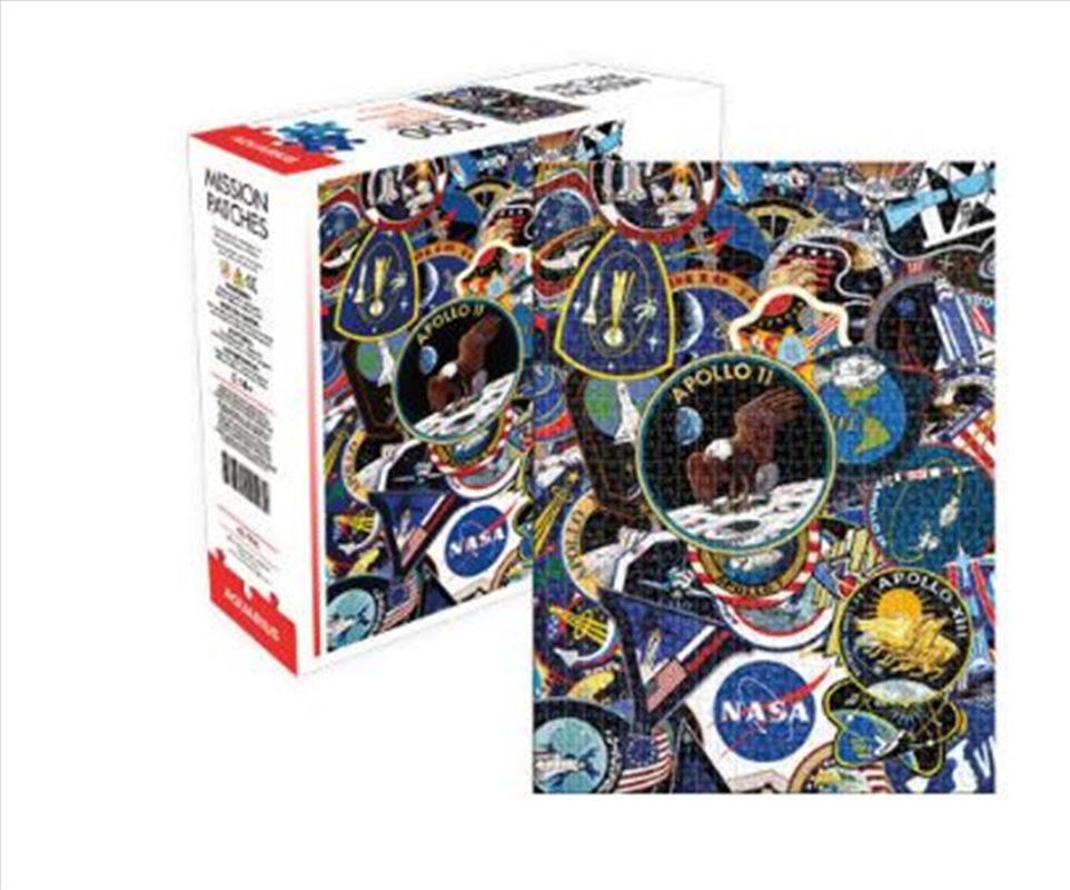 NASA Mission Patches 1000 Piece Puzzle/Product Detail/Art and Icons