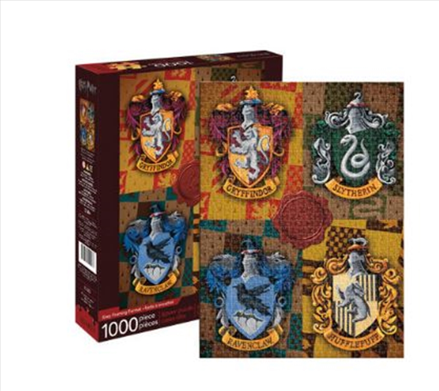 Harry Potter – Crests 1000 Piece Puzzle | Merchandise