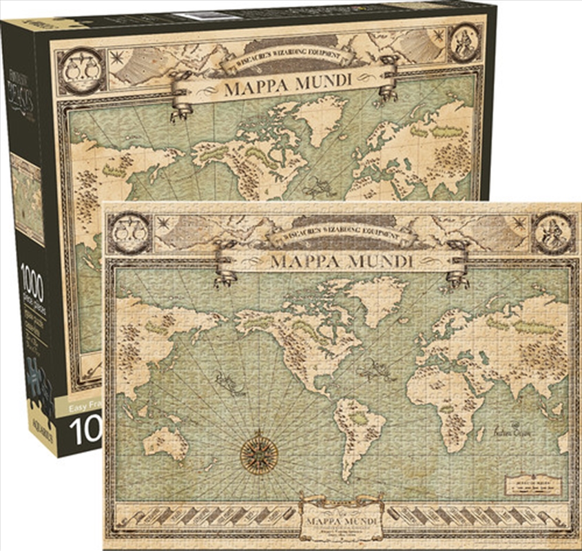 Fantastic Beasts Map 1000 Piece Puzzle/Product Detail/Film and TV