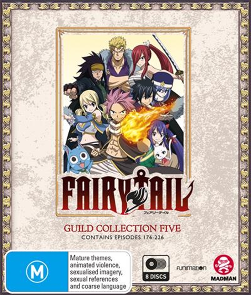 Fairy Tail Guild - Collection 5 - Eps 176-226/Product Detail/Anime
