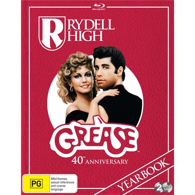 Buy Grease 40th Anniversary Deluxe Edition on BluRay Sanity
