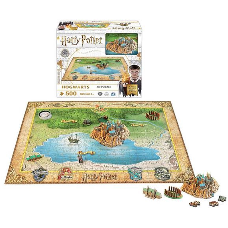 Harry Potter - Mini 4D Puzzle - Hogwarts/Product Detail/Film and TV